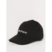 Palm Angels Cappello in cotone con logo ricamato