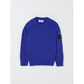Stone Island JUNIOR Maglia a girocollo in lana vergine e cashmere