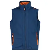 CMP Kid's Vest Gilet softshell Bambini (110, blu)