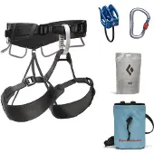 Black Diamond Momentum 4S Set da arrampicata (XS-M, grigio)