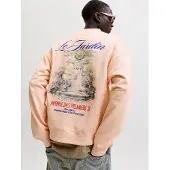 Jack & jones Felpa Stampa Sul Retro