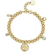 Brosway Bracciale sfera oro charm Chakra BHKB160 — Bracciale