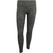 Adidas Pantaloni sportivi 'Optime PrimeLift' cachi / smeraldo / nero