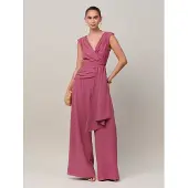 SAVEL Tuta jumpsuit 'Audrey' magenta