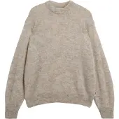 Armedangels Women's Mohair Blend Knit Sweater Maglione Donna (M, beige)