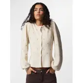 Pieces Cardigan A Maglia | Bianco | L