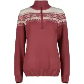 CMP Women's Sweat Knitted Yarn 7H76506 Maglione Donna (48, rosso/fuchsia)