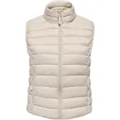 ONLY Gilet 'ONLTAHIA' beige