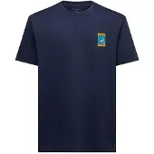 La Sportiva Moon Patch T-Shirt T-shirt Uomo (L, blu)