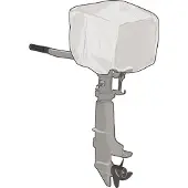 Talamex Copertura Per Motore Fuoribordo