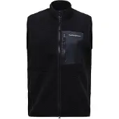 Peak Performance Naturerush Pile Vest Gilet in pile Uomo (L, nero)