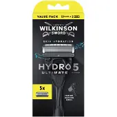 Wilkinson Sword Hydro 5 Ultimate Skin Hydration Shaver + 5 Heads