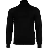 Armani Exchange per uomo. 8NZM3CZM8AZ1200 Maglione dolcevita nero (XL), Casual, Lana