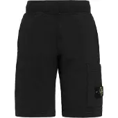Stone Island JUNIOR Pantaloncino in cotone felpato