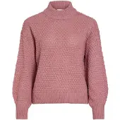 Vila Viliomy Collo Alto Pullover A Maglia