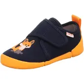 Superfit Scarpa bassa 'VENTI' crema / navy / marrone scuro / arancione