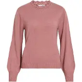Vila Vinoa Collo Alto Pullover A Maglia