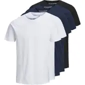 Jack & Jones Confezione Da 5 T-shirt Semplice