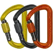 Dmm Shadow Moschettoni a chiusura (Screwgate (3-Pack), variopinto)
