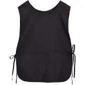 OEM Scialle nero con due tasche - 75 x 50 cm