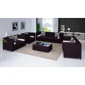 AEA Sofagarnitur Ledersofa Sofa Couchen Sitzer Set Sofa Polster Couch 4tlg Sessel