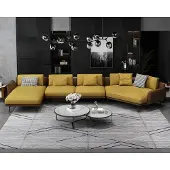 AEA Ecksofa L-Form Wohnlandschaft Sofa Couch Polster Ecke Garnitur Leder Sofas