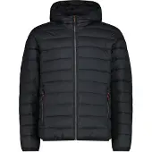 CMP Jacket Fix Hood 36K2197 Giacca sintetica Uomo (52, nero)