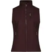 CMP Women's Vest 36A2016 Gilet softshell Donna (38, marrone)