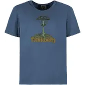 E9 Roots T-shirt Uomo (XL, blu)