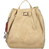 Desigual , Zaino medio, Donna, Poliuretano, Bianco, U