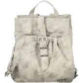 Desigual , Zaino effetto pelle piccolo, Donna, Poliuretano, Nero, U