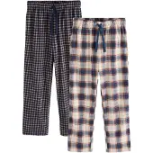 Next Pantaloncini da pigiama navy / blu chiaro / marrone / bianco