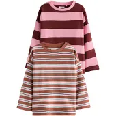 Next Maglietta ruggine / rosa / borgogna