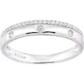 Diamant L'Eternel Anello argento