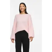 Vila Vimarley Scollo A Barchetta Pullover A Maglia