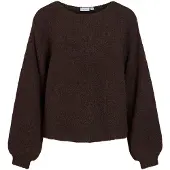 Vila Vimarley Scollo A Barchetta Pullover A Maglia