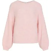Vila Vimarley Scollo A Barchetta Pullover A Maglia