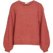 Vila Vimarley Scollo A Barchetta Pullover A Maglia