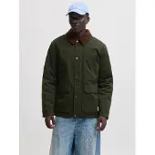 Jack & Jones Giacca di mezza stagione 'JORNorrebro' marrone / verde scuro