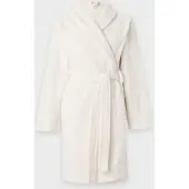 Hunkemoller Accappatoio corto bianco naturale