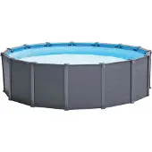 Intex set per piscina Pannello grigio grafite 478×124 cm