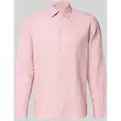 Selected Camicia In Misto Lino Uomini Rosa XL