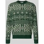 Selected Maglione Girocollo Uomini Verde S