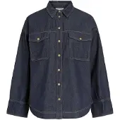 Vila Oversize Camicia Di Jeans