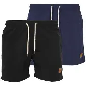 Urban Classics Pantaloncini da bagno navy / nero