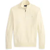 Ralph Lauren per uomo. 710B18060011 Maglione in maglia piqué di cotone beige (XL), Casual