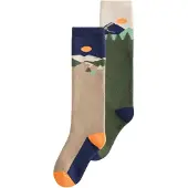 Next Calzino beige scuro / navy / verde scuro / arancione