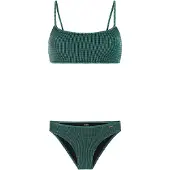 Protest Women's PRTJag Bralette Bikini Bikini Donna (44, blu)
