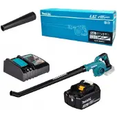 Makita Soffiatore a batteria DUB186RFX1 con batteria da 3,0 Ah e caricabatterie inclusi