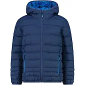 CMP Kid's Jacket Fix Hood 34Z3294 Giacca sintetica Bambini (128, blu)